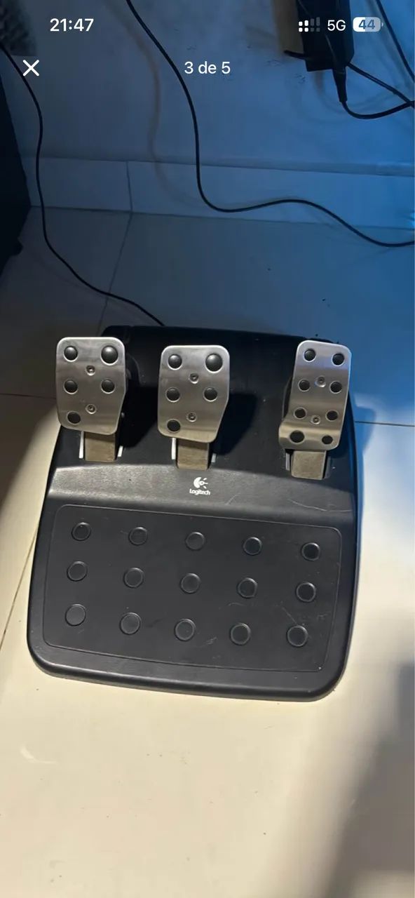 Volante G27 com Câmbio + Cockpit - Foto 4