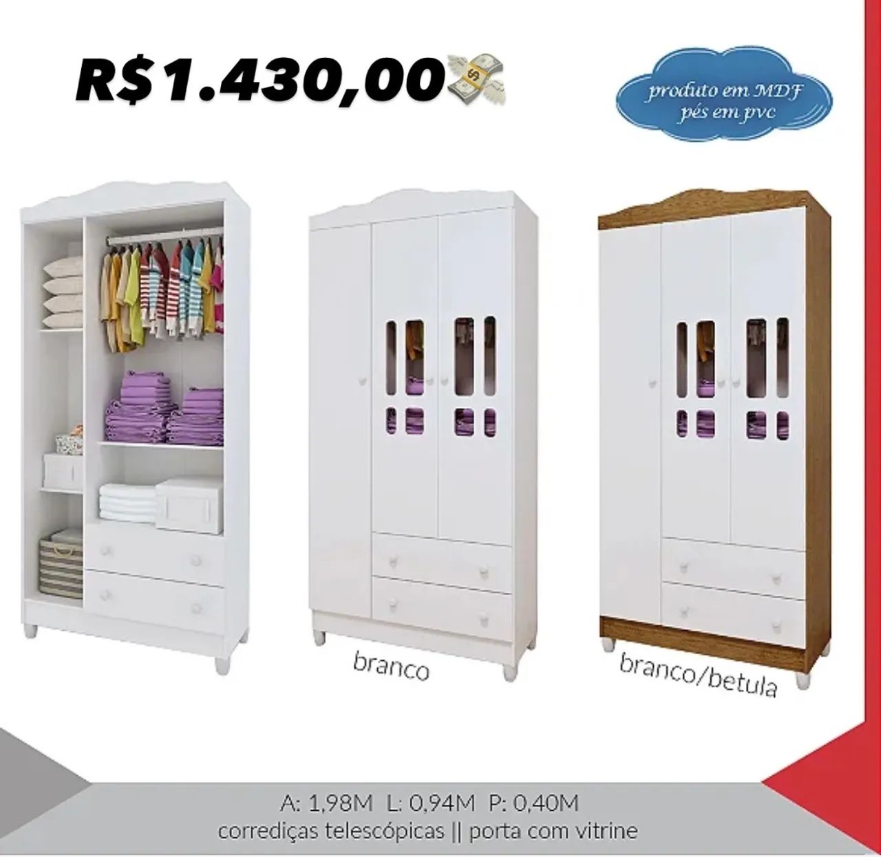 Guarda Roupa 2991