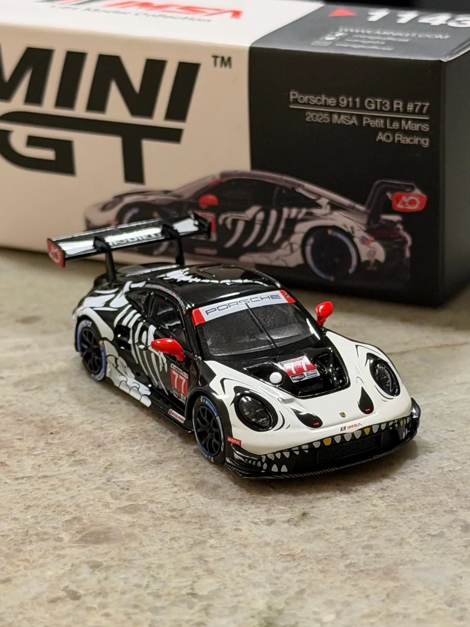 Miniatura Mini Gt Porsche Skeleton - Foto 4