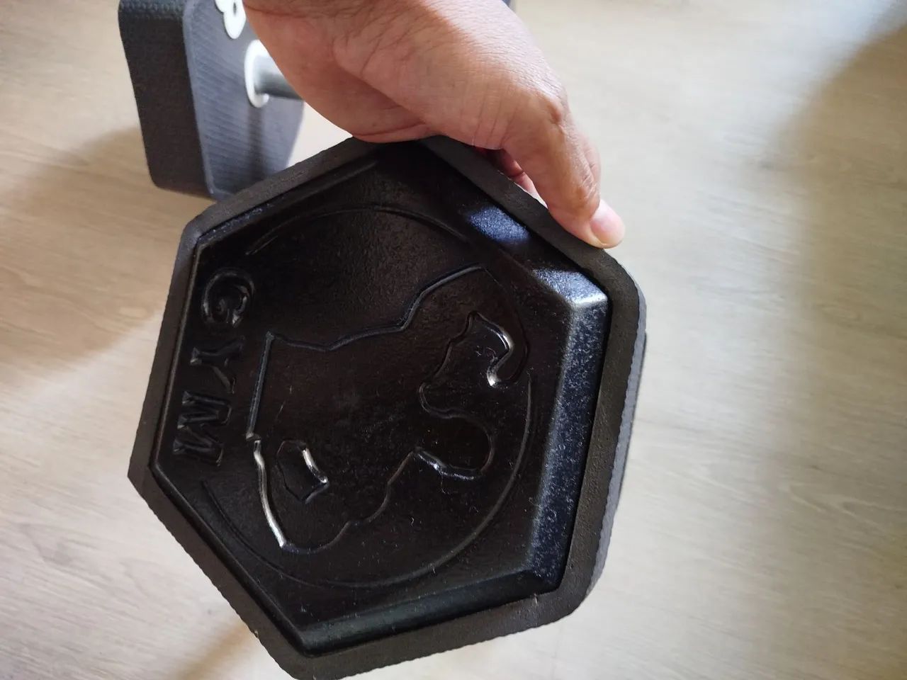 Halteres 8 kg de cimento  - Foto 3