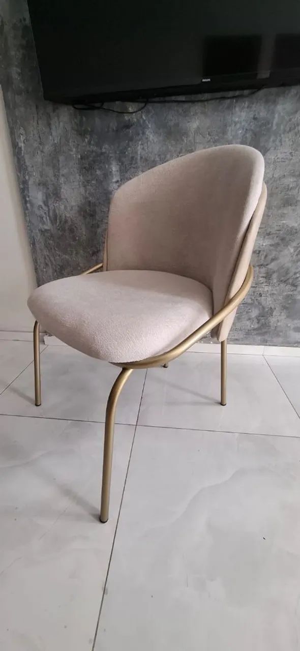 Cadeira Luxo - Desing Metalon  - Foto 5