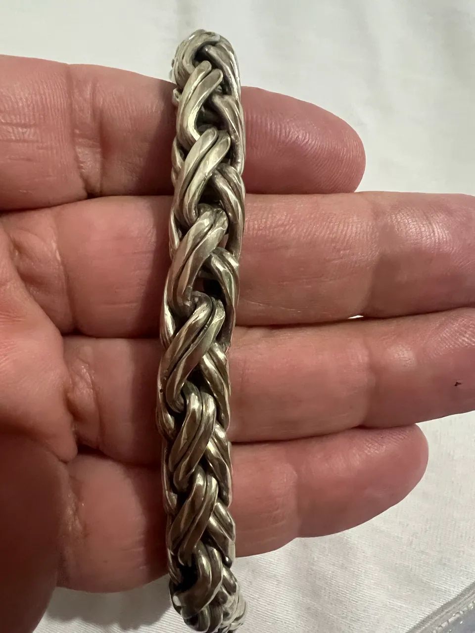 Pulseira de Prata de Bali.