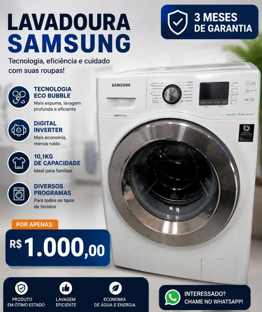Máquinas de lavar e secar - Foto 3