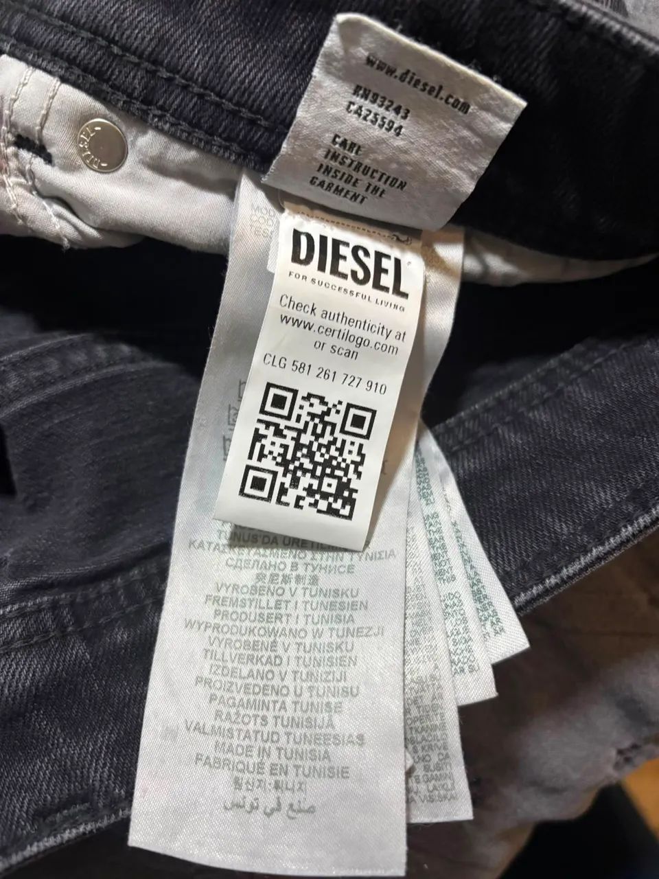Calça jeans tamanho 38 diesel - Foto 3