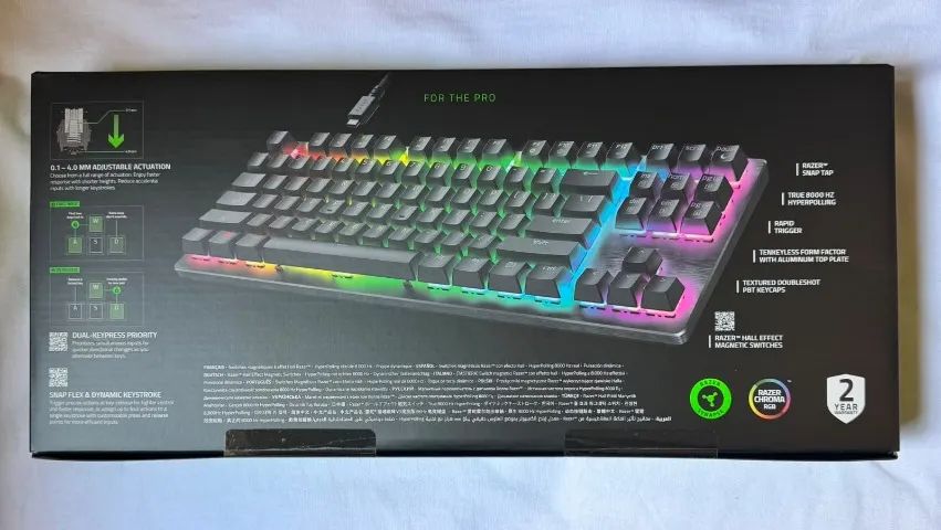 RAZER Huntsman V3 HE Magnetic Tenkeyless 8KHZ - Periféricos e