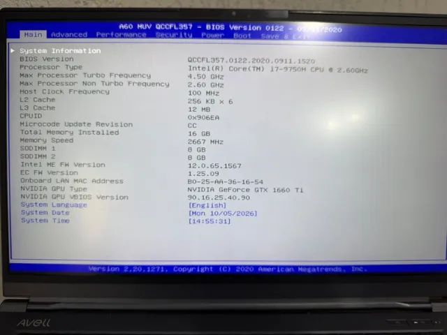 Notebook Avell com GeForce