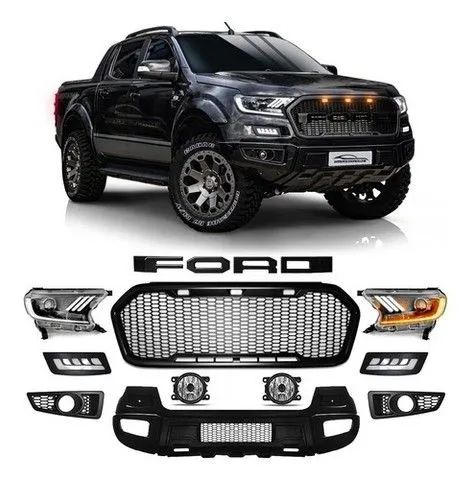 Body Kit Ford Ranger Raptor Transformação