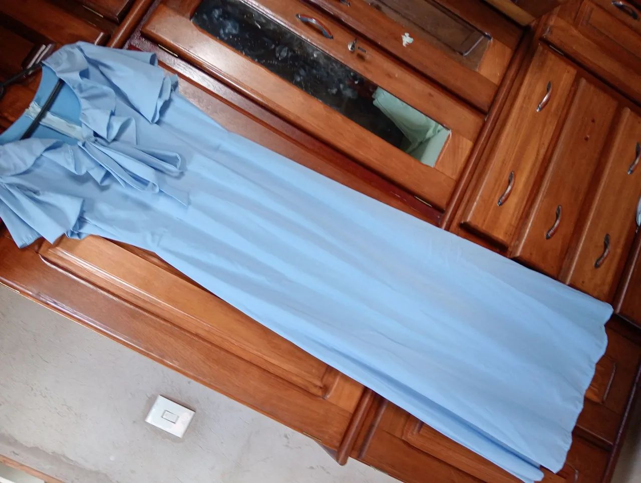 Lindo vestido azul claro  - Foto 3