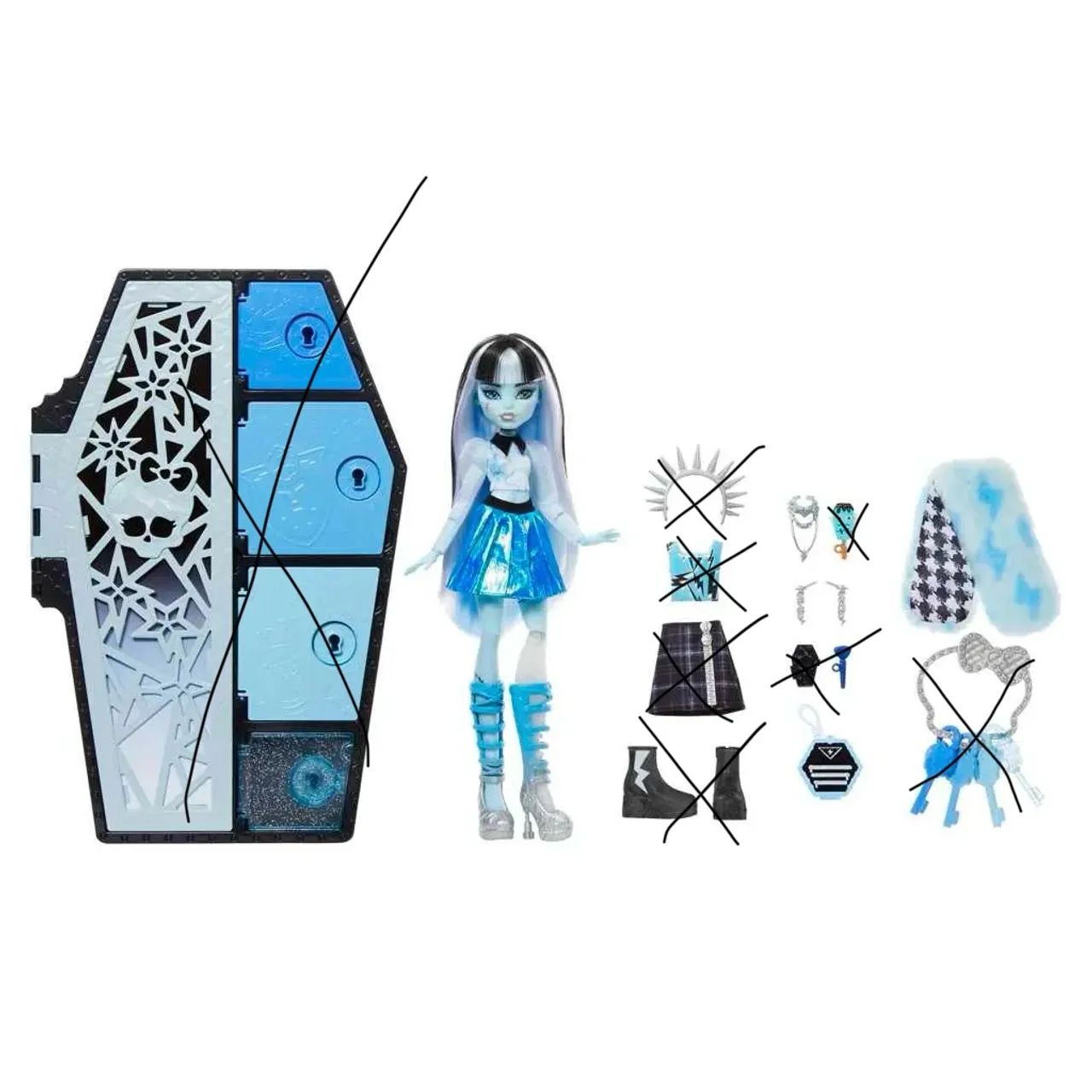Boneca Frankie Stein Skulltimates Secrets Monster High  - Foto 5