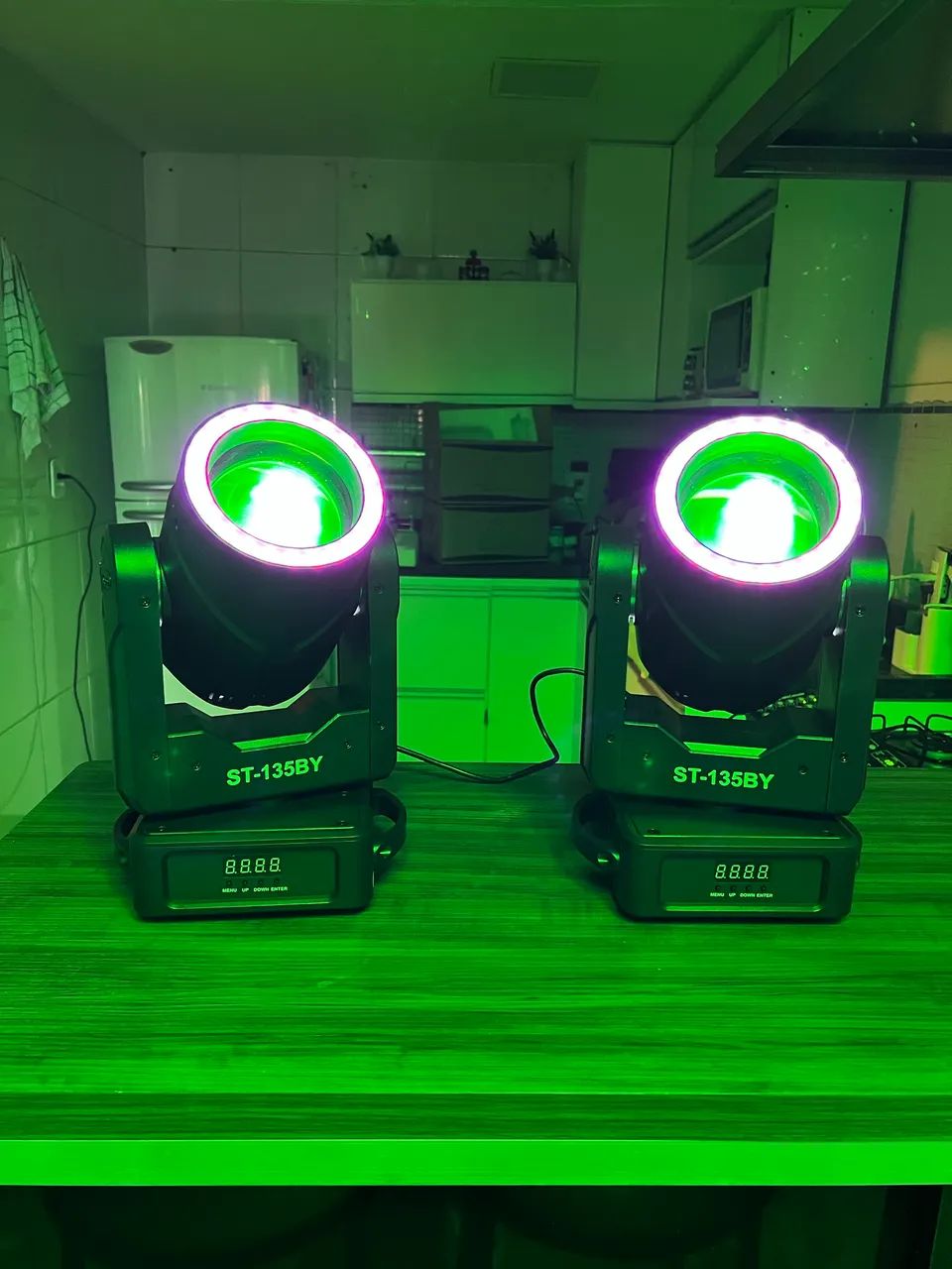 Kit Moving 100w + mesa dmx 512 - Foto 2