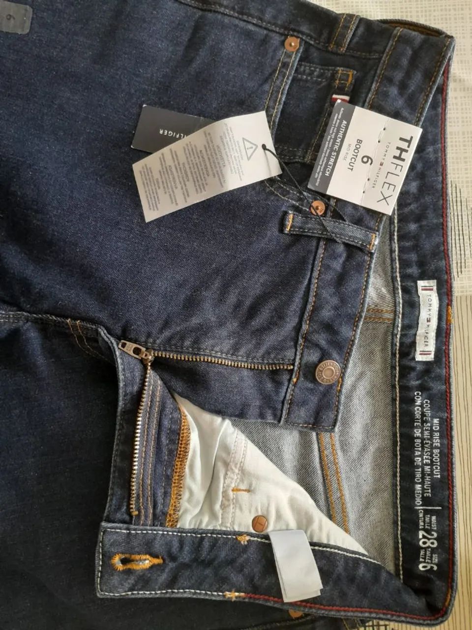 Calça jeans bootcut Tommy Hilfiger  - Foto 2