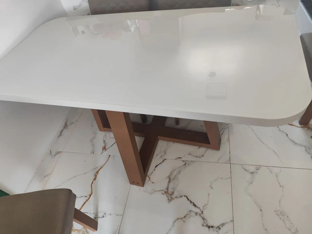 Mesa moderna,semi Nova.  - Foto 3