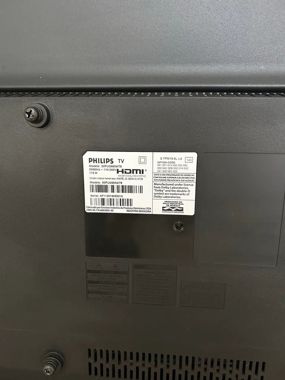 Smart TV Philip 50 polegadas - Foto 4