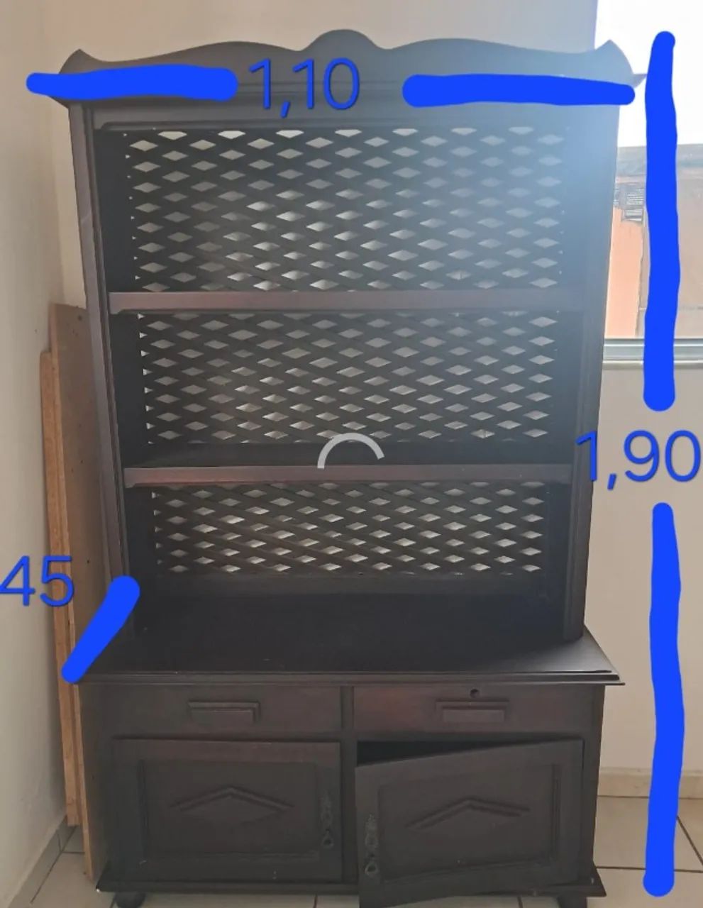 Estante Madeira - R$ 500