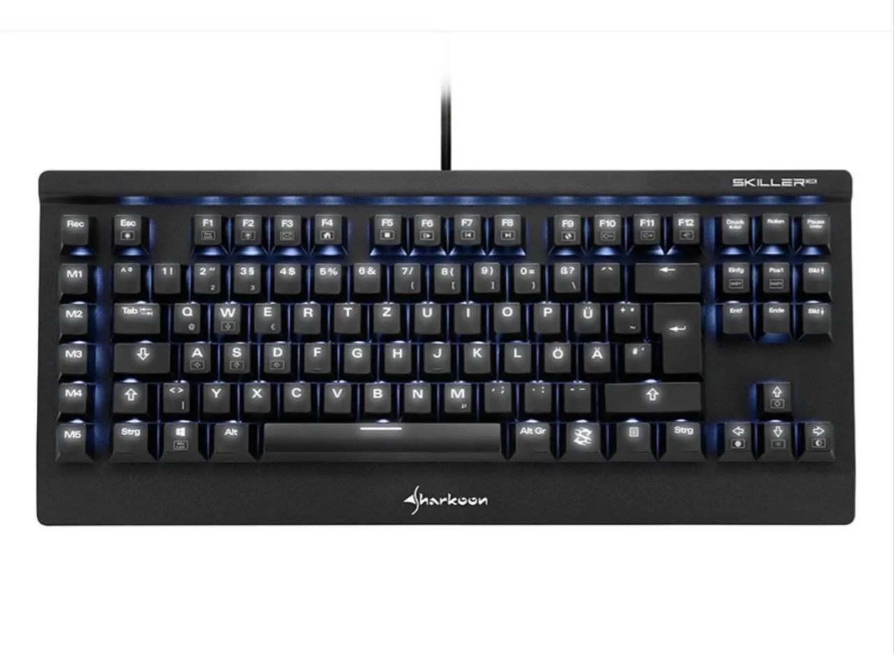 Teclado Sharkoon Skiller SGK2 Mecânico BLUE
