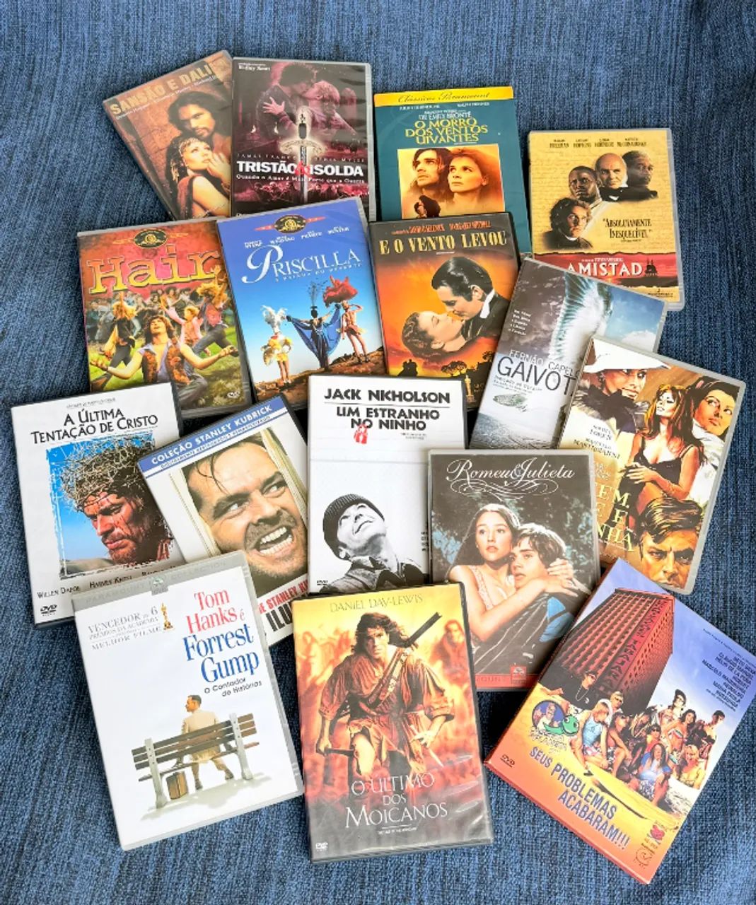 KIT DE 25 DVDS