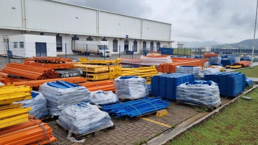 Porta Paletes usados 10 metros de altura parcelado no cartão  - Foto 2