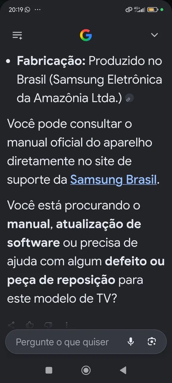 Tv Samsung 50 polegadas pra peças  - Foto 2