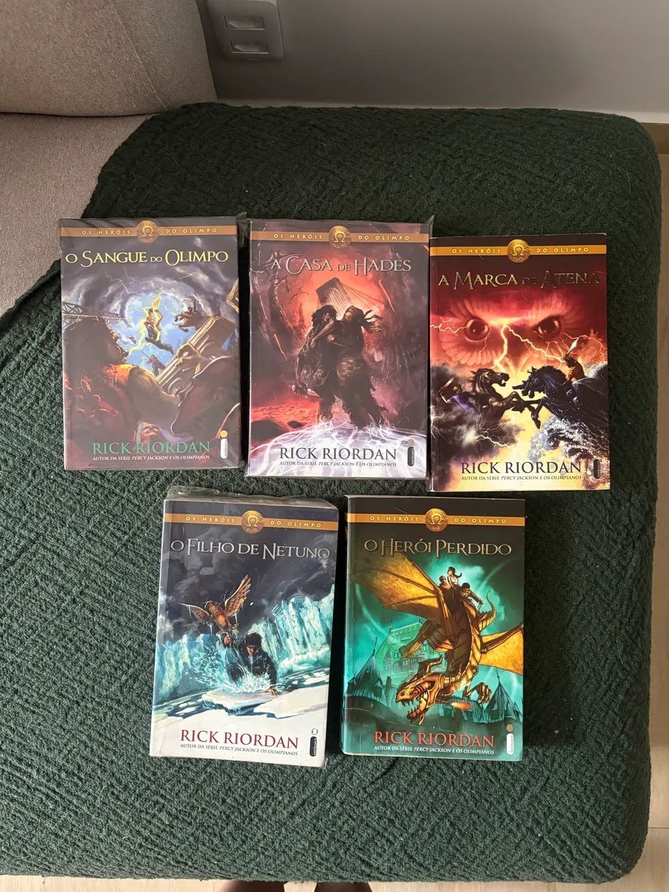 BOX SAGA HERÓIS DO OLIMPO 