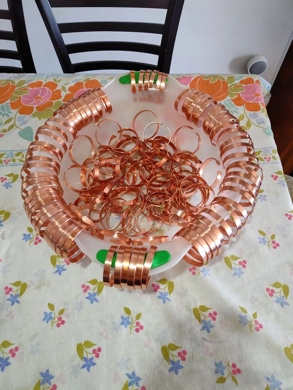 Pulseiras de cobre 100% todas as pulseiras acompanha uma bula  - Foto 5