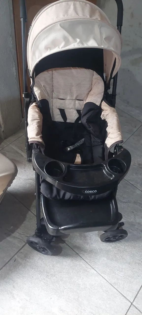 Carrinho de bebê + bebê conforto cosco  - Foto 3