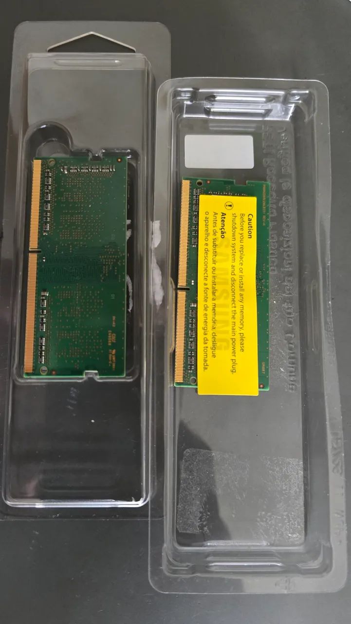 Kit Memória ram DDR4 8GB (2×4GB) para notebook 