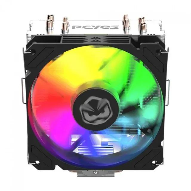 Cooler PCyes Tundra Rainbow Para Processador (cpu) | Tdp 160w - Universal AMD Intel  - Foto 4