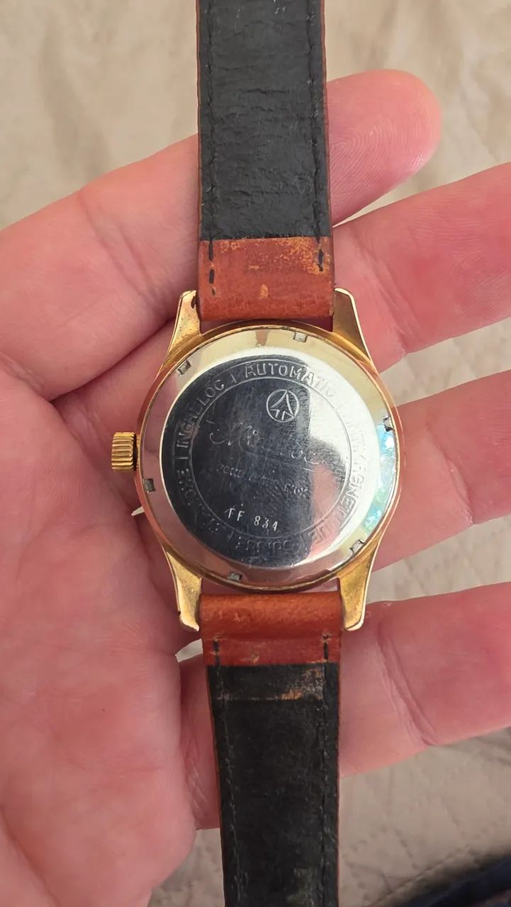 Minerva Vintage Automatic - 25 Rubis - Swiss Made - Raro - Foto 4