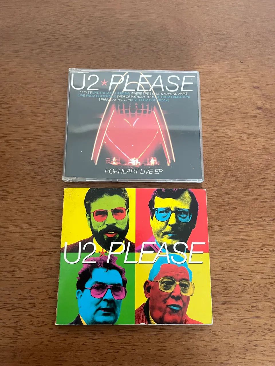 U2 - Please - (2 Singles)
