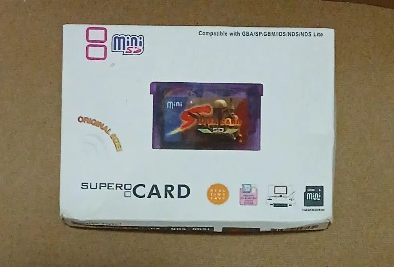 Supercard Gameboy Advance e Nintendo DS 