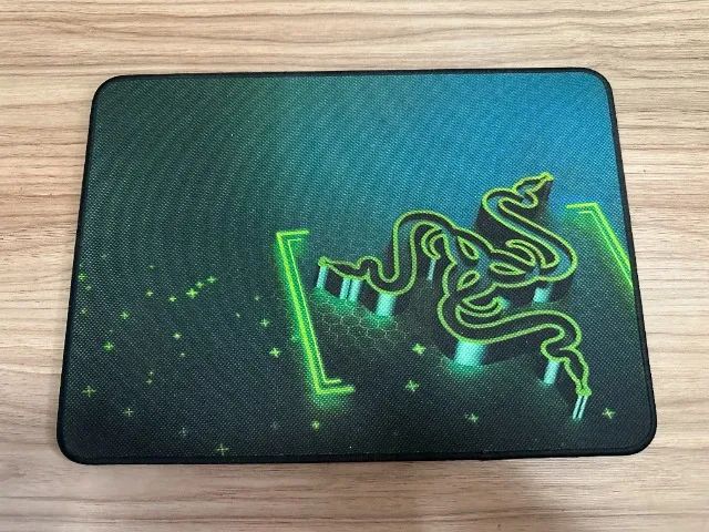 Mousepad Gamer Razer Goliathus Fissure Control Médio Verde