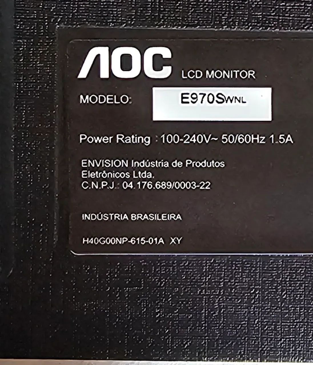 Monitor AOC - 18,5" - Foto 2