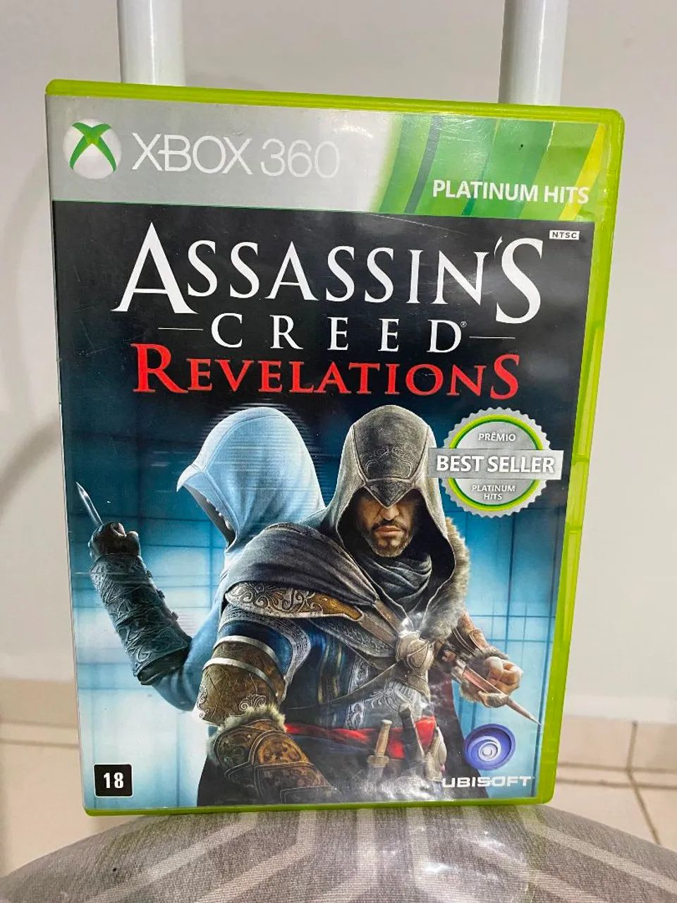 Xbox 360 bloqueado com dois controles e um jogo  - Foto 5