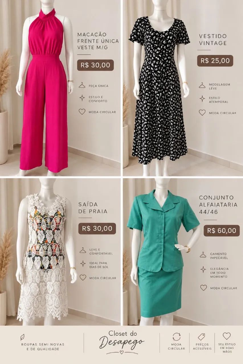 Roupas femininas de desapego / Brechó  - Foto 2