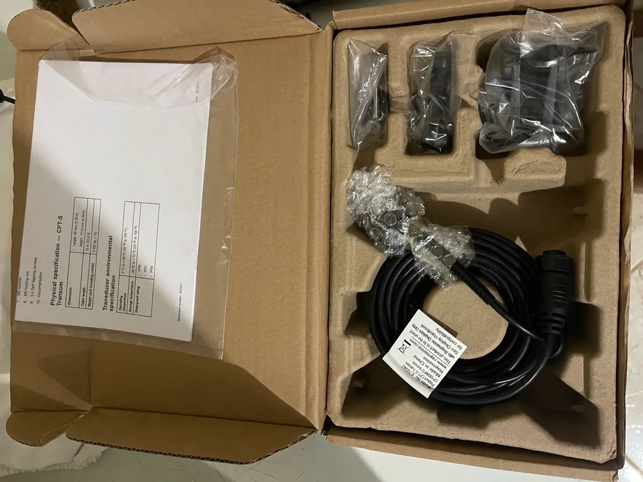 Transducer Ctp-s Popa Para GPS Raymarine  - Foto 2