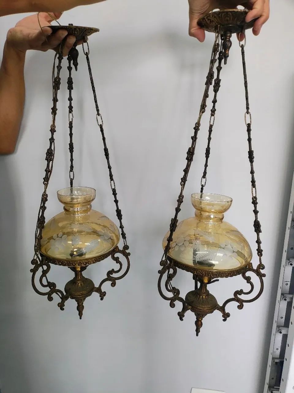 Luminária antiga  - Foto 2