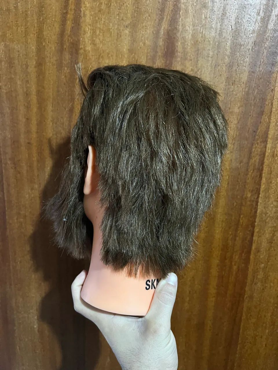 Cabeça de Manequim Masculino com Barba e Cabelo (Semi-nova) - Foto 2