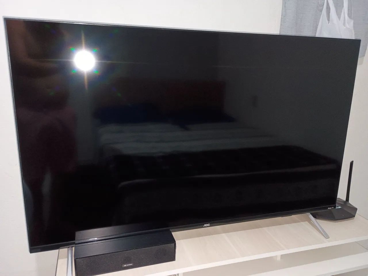 SMARTV AOC 4k ROKU 50 POLEGADAS