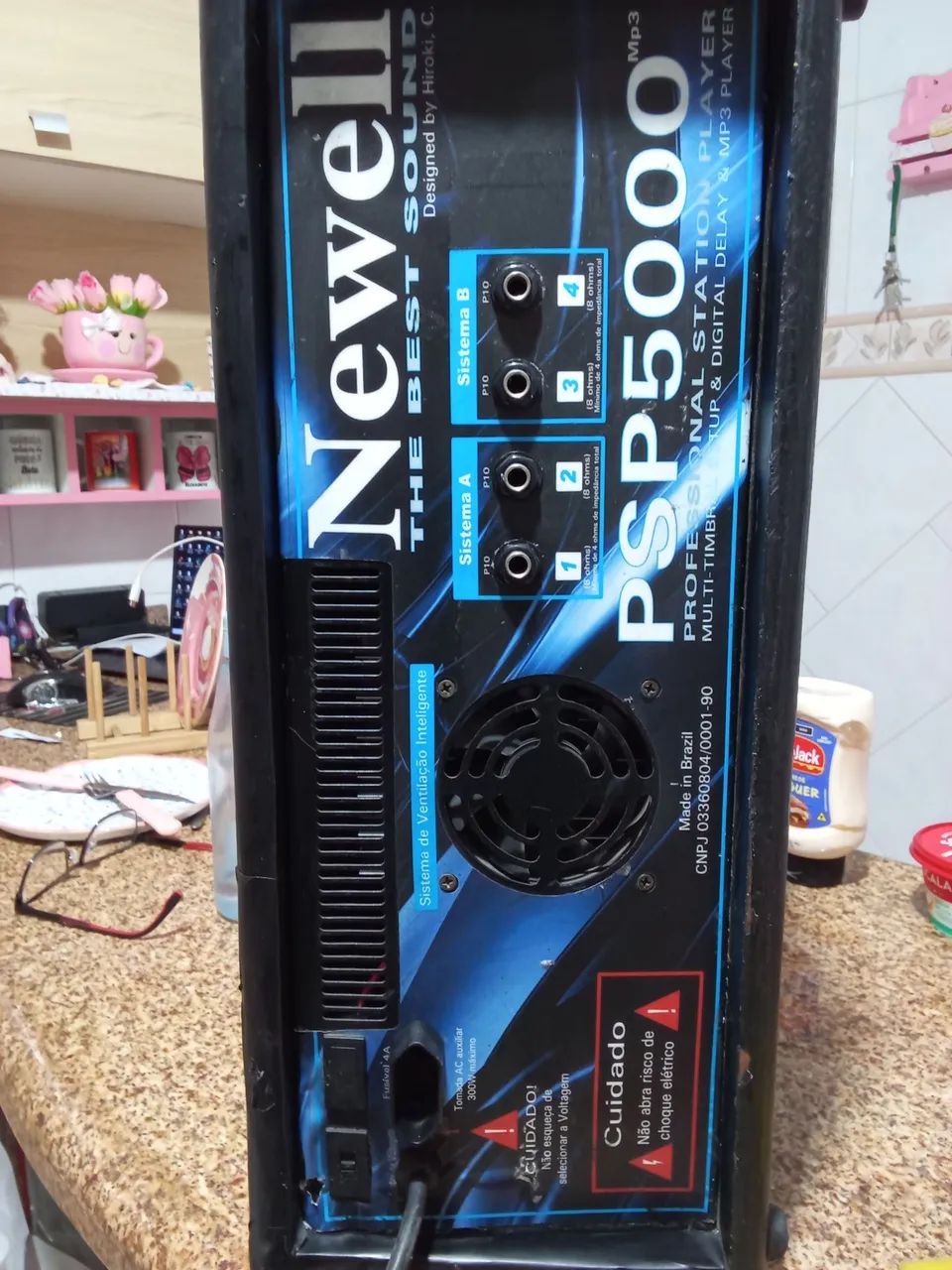 Cabeçote som Newell SP5000 - ZERADO - Foto 3
