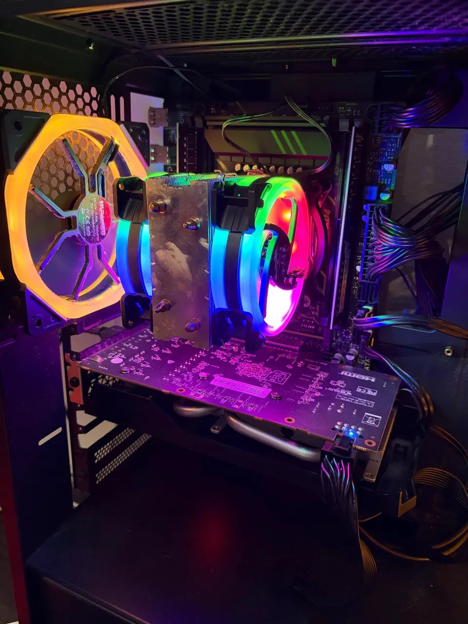 PC GAMER COMPLETO RX 580 XEON E5 2680V4 com TPM 2.0