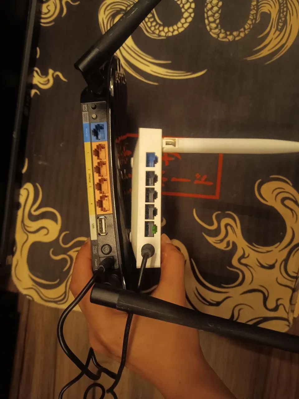 Kit 2 Roteadores Wi-Fi TP-Link AC750 + Multilaser - os dois funcionando perfeitamente. - Foto 3