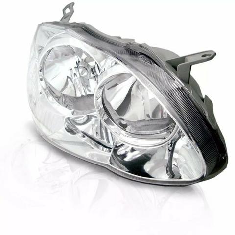 Farol Cromado Toyota Corolla 2006 2007 2008 Direito