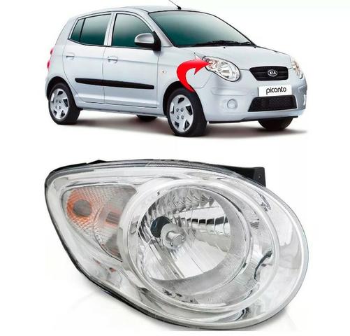 Farol Kia Picanto 2009 2010 2011 Direito