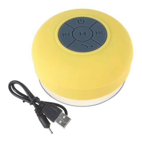 Mini Caixa Som Bluetooth Portátil Prova De Água Ventosa Várias Cores - Foto 5