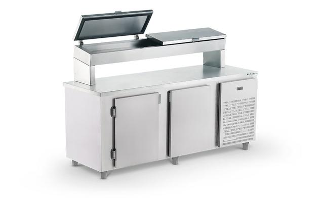 Condimentadora 1,5 m inox 47- * Fernando