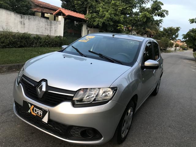 Sandero 1.6 - 2015 _ GNV _ UNICO DONO _ Completo - Foto 5