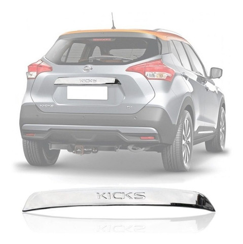 Apliques Cromados Nissan Kicks - Câmbio / Milha / Maçaneta / Pt Copos / Pchoque / Difusor - Foto 2