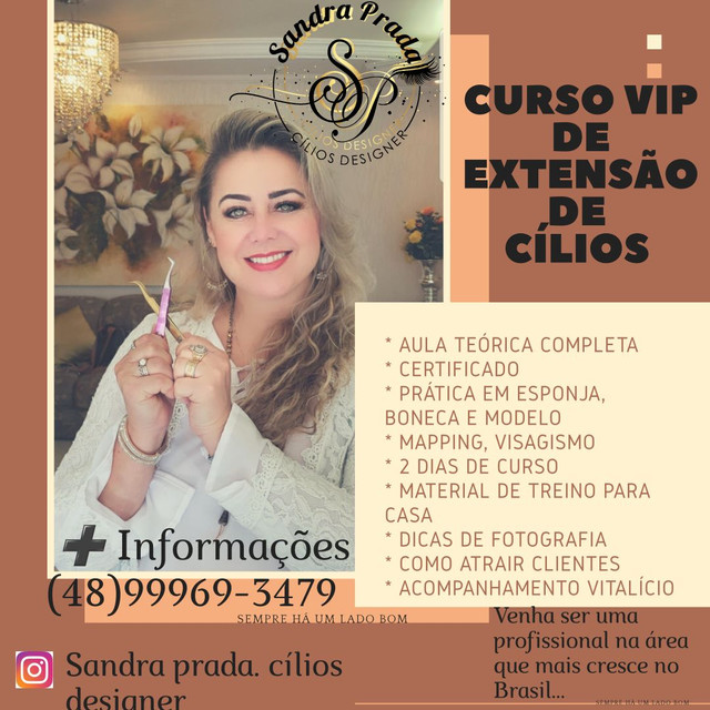 Curso de Extensão de Cílios