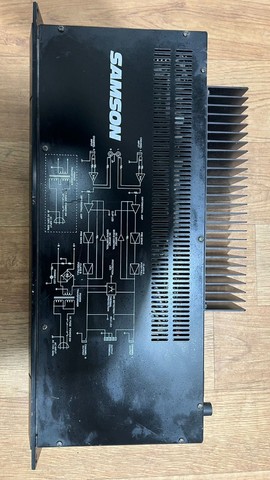 Amplificador Samson Servo Series 170 Funcionando 100%!! - Foto 3