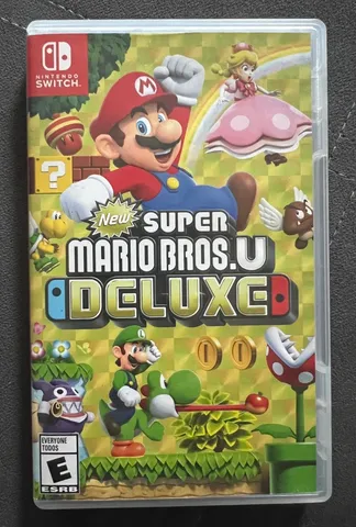 BH GAMES - A Mais Completa Loja de Games de Belo Horizonte - New Super  Mario Bros. U Deluxe - Nintendo Switch